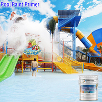Apprêt et peinture d'étanchéité pour revêtement de piscine époxy étanche pour piscine, parc aquatique et sol, toit de l'usine de peinture de piscine