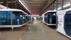 Sang Trọng Modular Ngoài Trời Container Prefab Không Gian Nhà Viên Nang Cho Bên Bờ Hồ Nhà Ở - Product Image 5