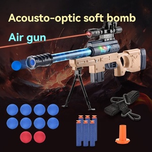 Nouveau pistolet à balles molles infrarouges électriques d'extérieur, <span class=keywords><strong>jouet</strong></span> électronique en plastique lumineux, ensemble cadeau pour garçon - Product Image 3