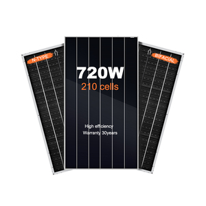 Trung Quốc giá rẻ 720W <span class=keywords><strong>Monocrystalline</strong></span> Tấm pin mặt trời giá shingled 700W hjt bifacial 1000 Watts năng lượng mặt trời hệ thống cho công nghiệp sử dụng - Product Image 2