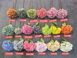 <span class=keywords><strong>Fleurs</strong></span> artificielles d'hortensia d'<span class=keywords><strong>automne</strong></span> à tige unique, 216 fourches, imprimées numériquement <span class=keywords><strong>en</strong></span> 3D, pour la décoration de la maison <span class=keywords><strong>et</strong></span> de mariage - Product Image 6