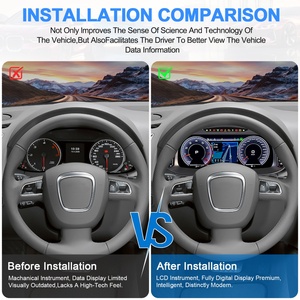 Navihua OEM <b>Car</b> Upgrade LCD <b>Digital</b> Dashboard <b>for</b> Audi Q5 2009-2013 Instrument Cluster <b>Speedometer</b> Linux Carplay - Product Image 3
