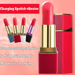 Vibrador de pintalabios para mujer, suave y agradable a la piel, de 10 velocidades - Product Image 5