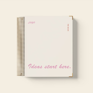 Nhà máy hàng ngày ngày kế hoạch bìa cứng nhật ký với biểu hiện cuộn in máy tính xách tay - Product Image 3