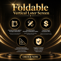 Pantalla LED Digital Vertical para Interiores GOB-P1.53, Texto/Animación/Gráficos, CMS SDK, 1280x1920, IP65, OEM, Tipo Tótem