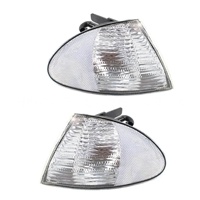 Feu de signalisation jaune, feu de coin 63136902765 63136902766 pour BMW Série 3 E46 1998-2001