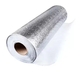 Genuine embossed insulation aluminum foil 6 micron household aluminum foil roll