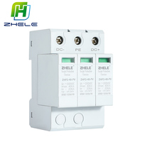 Parafoudre solaire photovoltaïque 2P 3P 500V 600V 800V 1000V 1500V 20/40KA, dispositif de protection contre les surtensions CC