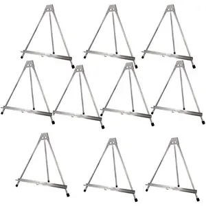 Triangle Tabletop Foldable Display Easel Stand For Artist Oil Painting Tripod Stand