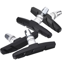 Plaquettes de frein silencieuses durables pour vélo, supports de frein V, blocs de frein en caoutchouc pour une performance longue durée