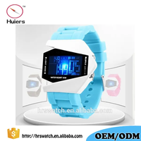 Reloj Deportivo Digital LED de Lujo para Niños, Proveedor HRS, Movimiento Hangzhou, Silicona Resistente al Agua 50 Bar, Edición Limitada, Moda