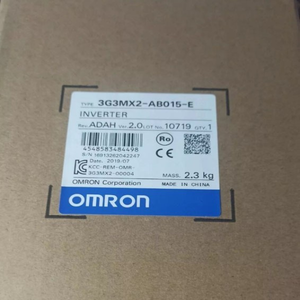 3G3MX2-AB015-E 1.5kW 200V 1Phase ชุดควบคุม PLC แบบมัลติฟังก์ชั่นขนาดกะทัดรัด ซีรีส์ MX2 พร้อมความเชี่ยวชาญด้านเทคนิคที่ครอบคลุมและประสบการณ์ที่มีรากฐานลึก - Product Image 1