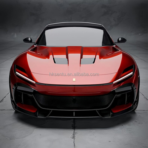 Kit de Conversión para Auto, Estilo OEM, Kit de Carrocería de Fibra de Carbono para Ferrari Purosangue 2022+, Alerón Delantero, Difusor Trasero, Pasos de Rueda, Faldones Laterales - Product Image 4