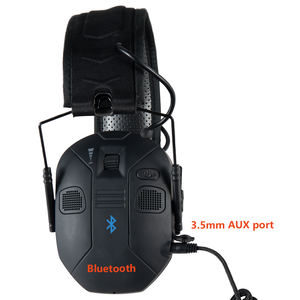 Cache-oreilles de protection auditive tactique de qualité supérieure avec Bluetooth pour la protection des oreilles Cache-oreilles de tir avec <span class=keywords><strong>suppression</strong></span> <span class=keywords><strong>du</strong></span> <span class=keywords><strong>bruit</strong></span> NRR23dB - Product Image 4