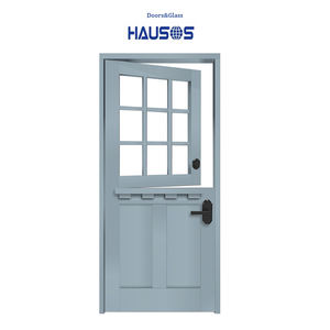 Exterior tradicional caballo dividido puertas estables para la venta entrada Bahía barata bahía de madera maciza exterior granero puerta holandesa con manija - Product Image 4