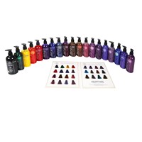 Crème colorante pour cheveux professionnelle semi-permanente longue durée de marque privée avec contenant de 300 ml pour 28 couleurs