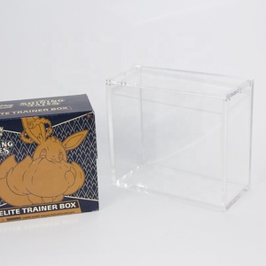 Caja de Exhibición Acrílica Moderna de Lujo Personalizada al por Mayor, Resistente al Agua, con Cierre Magnético, para ETB Booster Box - Product Image 3