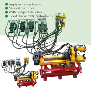 Foreuse électrique de type divisé 60 mm 650 m avec moteur et pompe pour l'exploration minière - Product Image 2