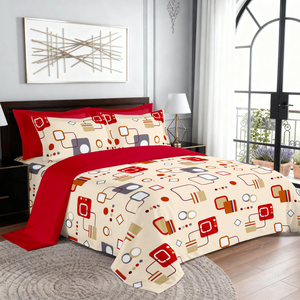 Draps et taies d'oreiller les plus vendus du Québec, de la Floride, d'Haïti et de France - Ensemble de 6 draps plats et draps-housses de haute qualité - Product Image 6