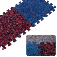 Lubrifiant pour machine à carrelage résistant à l'huile du Shandong pour tapis en caoutchouc emboîtable pour zones de placement d'équipements de fitness