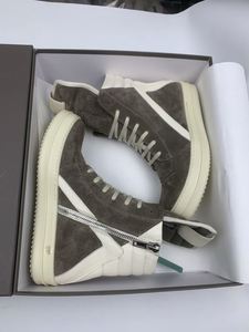 Chaussures montantes élégantes pour hommes en cuir véritable avec semelle extérieure en caoutchouc, à lacets, à semelle épaisse, décontractées pour l'extérieur, grandes tailles - Product Image 6
