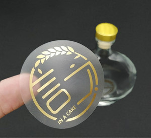 <span class=keywords><strong>2025</strong></span> Tùy Chỉnh Không Thấm Nước Mỹ Phẩm Dán Bóng Nước Hoa Sang Trọng Nhãn Vinyl In Ấn Nhãn 3Ml Lọ Nhãn - Product Image 2