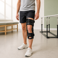 Attelle de genou professionnelle double OA pour soulager la douleur, équipement de rééducation post-chirurgie pour la récupération des exercices des jambes