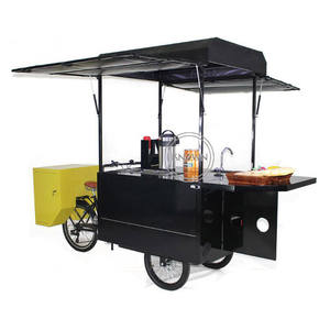 Équipement de vente ambulante OEM pour stations balnéaires, stations ferroviaires, chariots de restauration (hot-dogs, café, snacks), et chariots-vélos pour café et nourriture - Product Image 6
