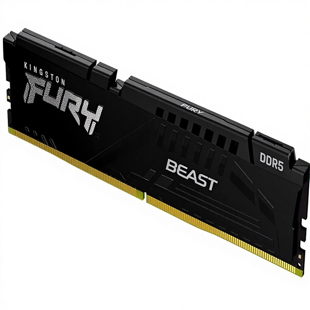 FURY Beast 32GB 5600MT/s DDR5 CL40 Single Module Desktop Memory | Intel XMP 3.0 | KF556C40BB-32 in Stock