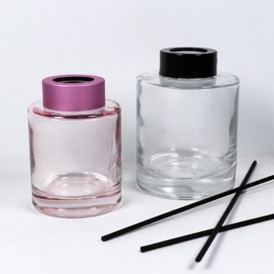 Bouteille en verre <span class=keywords><strong>Miniso</strong></span>, marque Aroma, bouteille d'aromathérapie, parfum noir vide, 100 ml, 150 ml, 200 ml, diffuseur de roseaux de luxe en verre - Product Image 6
