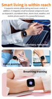 Reloj Inteligente VALDUS para Mujer, Modelo 2026, Resistente al Agua IP67, Monitor de Ritmo Cardíaco, Control de Música, VS17 PRO