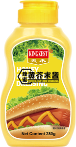 Sauce américaine à la <span class=keywords><strong>moutarde</strong></span> jaune au miel de haute qualité Sauce à la <span class=keywords><strong>moutarde</strong></span> jaune au miel de restauration rapide - Product Image 2