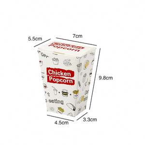 Burger Box Packaging Logotipo personalizado Hot Fast Food Packaging Takeaway <span class=keywords><strong>Mcdonalds</strong></span> Apple Pie Burrito Pillow Wrap Box - Product Image 5