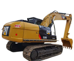 Excavadora de cadenas CAT 320D en excelentes condiciones de funcionamiento, maquinaria de construcción usada original de Caterpillar, excavadora en venta - Product Image 1