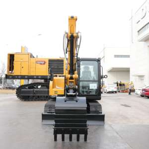 รถขุดดินดีเซลราคาประหยัด 8 ตัน แบบตีนตะขาบ เครื่องยนต์ไฮดรอลิก สำหรับงานก่อสร้าง รถขุดขนาดใหญ่ - Product Image 5