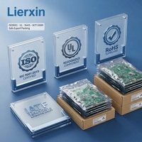 Fabricant de circuits imprimés RF micro-ondes à faible perte Lierxin Rogers PCB haute fréquence RO4350B RO4003C, 1 à 20 couches pour 5G