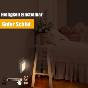 Lámpara Nocturna LED E26 con Sensor de Oscuridad Automático, Regulable, de Color Blanco Cálido, para Hogar y Pasillo - Product Image 4
