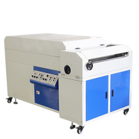 Machines de revêtement UV automatiques globales de rouleau de machine de revêtement UV de velours électrique de HR650 Digital