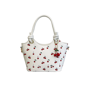 Sac à bandoulière tendance et exquis printemps 2025, sac sous le bras imprimé de niche, fermeture éclair, PU imperméable, capacité 1-1,9L - Product Image 1