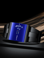 Montres-bracelets pour hommes POEDAGAR, design unique 857, cadran carré, étanches 3ATM, bracelet en acier inoxydable de luxe, mouvement à quartz.