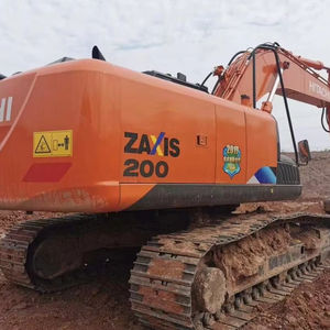Excavadora Usada HITACHI ZX200 de 20 Toneladas, Excavadora de Segunda Mano ZX120 ZX350-3G, Depósito en Shanghái, Eficiente en Combustible, Fácil de Operar - Product Image 1