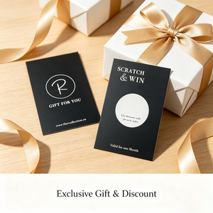Tarjeta de Descuento Personalizada con Impresión Mate Negra para Boutique de Moda - Product Image 4