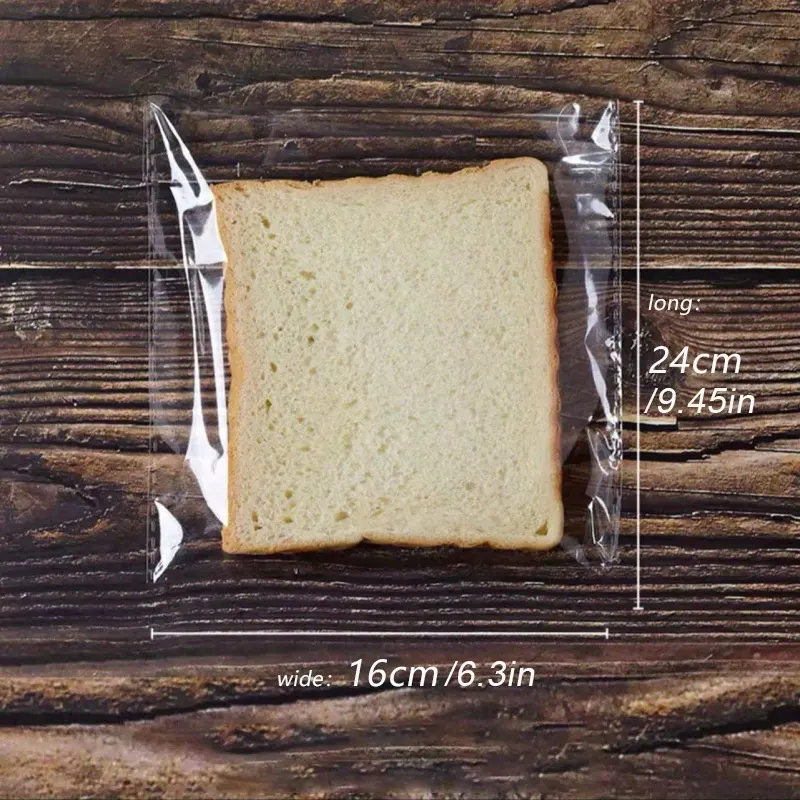 Paquete impreso personalizado Opp Bag Cello Celofán Tratar Goodie Bolsas Bolsa de plástico transparente suave para hornear galletas dulces
