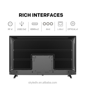 Téléviseur intelligent <span class=keywords><strong>32</strong></span> <span class=keywords><strong>pouces</strong></span> Full HD 1080p LED LCD Android <span class=keywords><strong>TV</strong></span> pour hôtel, HDTV en promotion, grade A+, boîtier noir - Product Image 4