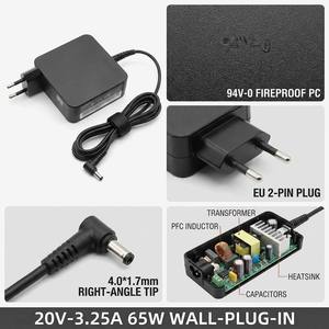 <span class=keywords><strong>Chargeur</strong></span> d'ordinateur portable ignifuge FHL FHLPD200325 65W 20V 3.25A Adaptateur secteur 4.0*1.7mm Embout coudé pour <span class=keywords><strong>IdeaPad</strong></span> 110 310 <span class=keywords><strong>320</strong></span> 330 - Product Image 3
