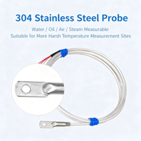 Sonde transmettrice de température haute précision 4~20mA RS485 en acier inoxydable