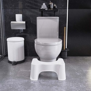 Hot Sale One Piece Molding Ergonomic PP Toilet Foot Step <strong>Stool</strong> with Non Slip Pads Durable Easy Clean <strong>for</strong> <strong>Bathroom</strong> Daily Use - Product Image 3