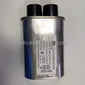 Condensador HV de alto voltaje 2100VAC 50/60Hz piezas de repuesto para horno microondas 0,7 uF 0,75 UF/1,00 uF/1,05 uF/1,12 uF