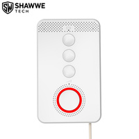 Panneau d'alerte médicale 4G LTE, système d'alarme d'urgence SOS pour personnes âgées avec fonction de conversation bidirectionnelle activée par la voix, bouton de cou étanche IP65