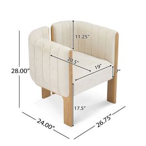 Chaise de salle à manger en velours multicolore avec dossier ergonomique, pieds en bois massif pour un confort durable, idéale pour les salles à manger domestiques - Product Image 4